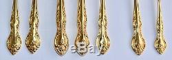 Canteen of Rodd GOLDEN GLORY Cutlery 6 Person + Extras 24K Gold Plated