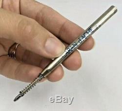 Caran D'ache Ecridor Hexagonal Silver Gold Plated Ballpoint Pen A0594 Original
