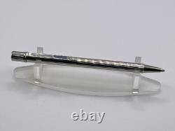 Cartier Must De Cartier Silver Plated Ballpoint Pen Original Box