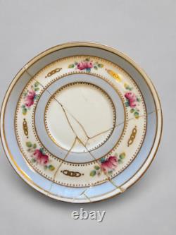 Cased Shelley china & silver Levesley Brothers (Thomas Levesley), Sheffield 1919