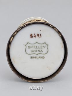 Cased Shelley china & silver Levesley Brothers (Thomas Levesley), Sheffield 1919