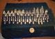 Cathedral Silver Plate Silverware Set in original case (one spoon missing)