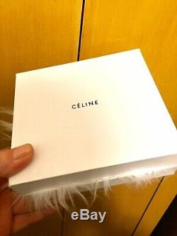 Celine Medium Hoops Earrings in Gold Vermeil Original Box & Dust Bag Pre-loved