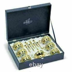 Chinelli A Sheffield Beautiful, Silver coffee Emperor Style'' Gold Silver Plated