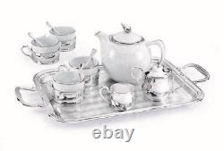 Chinelli A Sheffield Beautiful, Silver coffee Italian manufactures Silver Plated