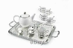 Chinelli A Sheffield Beautiful, Silver coffee Italian manufactures Silver Plated