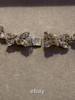 Christian Dior Beautiful vintage crystal necklace Dated 1974