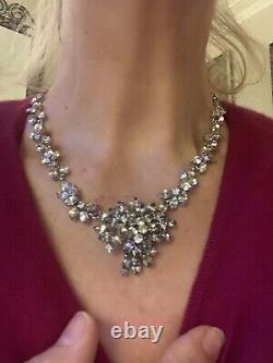 Christian Dior Beautiful vintage crystal necklace Dated 1974