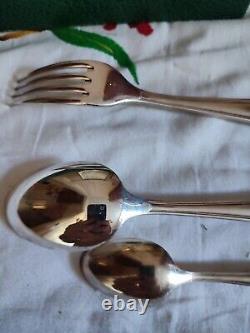 Christofle Cutlery Set Silver Plated 36 Pieces Model Marot Shell Spoon Fork