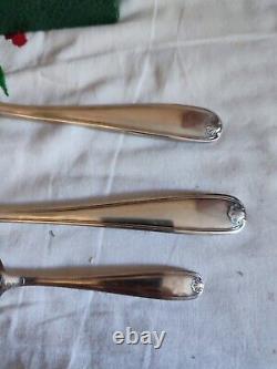 Christofle Cutlery Set Silver Plated 36 Pieces Model Marot Shell Spoon Fork