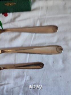 Christofle Cutlery Set Silver Plated 36 Pieces Model Marot Shell Spoon Fork