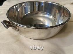 Christofle France Deco Silver Plate Caviar Server Set