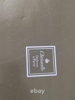 Christofle Large Vintage Silver-Plated Serving Tray with Shell Handles, 20th C