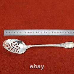 Christofle Marly Pierced Serving Spoon Silver Plated