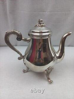 Christofle Marly Service Set The Tea Cafe Coffee Metal Silver Plated Tbe