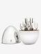 Christofle Mood Party 24-piece Silver-plated Set With Chest #b00065599 Bnib