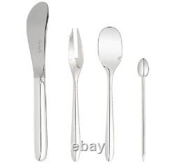 Christofle Mood Party 24-piece Silver-plated Set With Chest #b00065599 Bnib