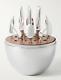 Christofle Mood Party Silver Plate 25-piece Set W Egg Capsule #0065599 Brand Nib