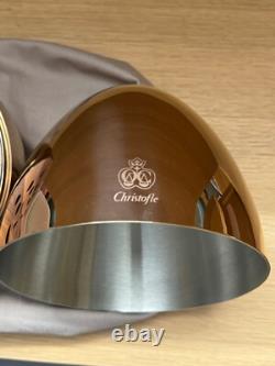 Christofle, Mood Precious, 24-Piece Rose Gold Flatware Set with Chest, RRP £2500