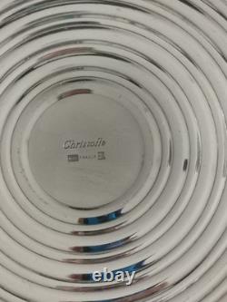 Christofle Ondulation By Luc Lanel Under Carafe Bottle In Silver Plated Metal