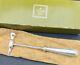 Christofle Perles, Ice Hammer, Silver Plated With Original Pouch & Box