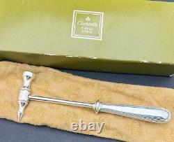 Christofle Perles, Ice Hammer, Silver Plated With Original Pouch & Box