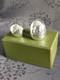 Christofle Salt And Pepper Shakers In Silver Plated Metal New In Its Box