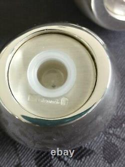 Christofle Salt And Pepper Shakers In Silver Plated Metal New In Its Box