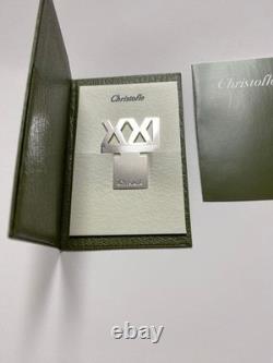 Christofle Silver Money Clip with Original Case