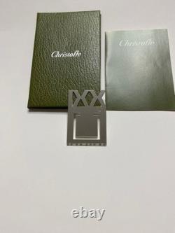 Christofle Silver Money Clip with Original Case