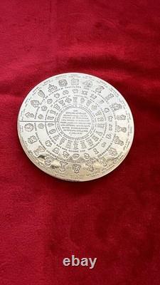 Christofle Silver Plate Collectors Plate French Hallmarks Orfèvres Reference Dis
