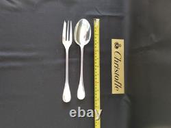 Christofle Silver Plated Beads Large Service Spoon 25Cm