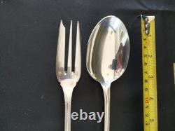 Christofle Silver Plated Beads Large Service Spoon 25Cm