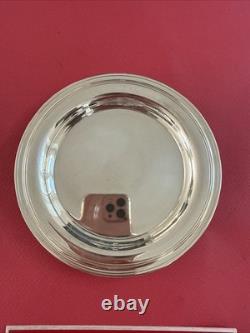 Christofle Silver Plated Bottle Plate Bread 15Cm Very Good Condition