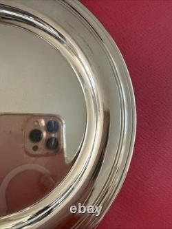 Christofle Silver Plated Bottle Plate Bread 15Cm Very Good Condition