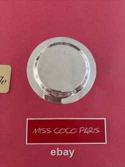 Christofle Silver Plated Bottle Plate Bread 15Cm Very Good Condition