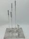 Christofle Silver Plated Candleholder Sol Lunaire Tapio Wirkkala 1959 Rare