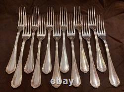 Christofle Silver Plated Spoons Forks Spatulas
