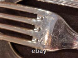 Christofle Silver Plated Spoons Forks Spatulas