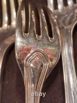 Christofle Silver Plated Spoons Forks Spatulas