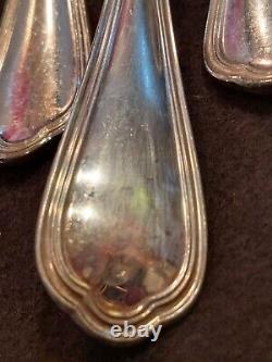 Christofle Silver Plated Spoons Forks Spatulas