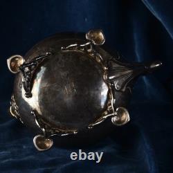 Christofle Silver-Plated Teapot Or Coffee Pot From The Late 19th Century