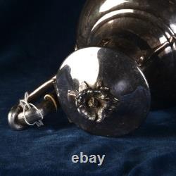 Christofle Silver-Plated Teapot Or Coffee Pot From The Late 19th Century