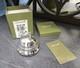 Christofle Silver Plated Vertigo butter dish Brand new in the box