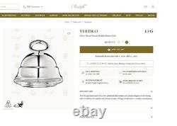 Christofle Silver Plated Vertigo butter dish Brand new in the box