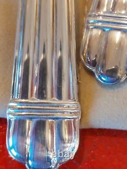 Christofle Spoons Table Aria Silver Plated Silver Silber