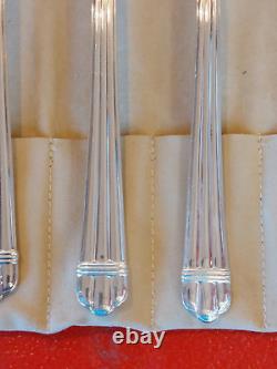 Christofle Spoons Table Aria Silver Plated Silver Silber