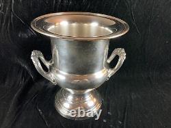 Classic Silver Plated Champagne/Ice Bucket Excellent Condition 10 x 9 x 9