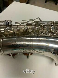 Conn New Wonder Transitional Alto Saxophone RESTORED with Original Case, 1934