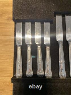 Cooper Ludlam Cutlery Set 68 Pieces Sheffield Victorian Pattern VGC No Box